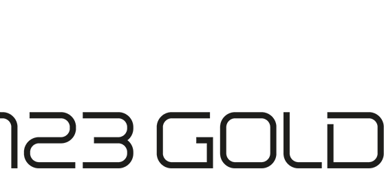 123 Gold Logo