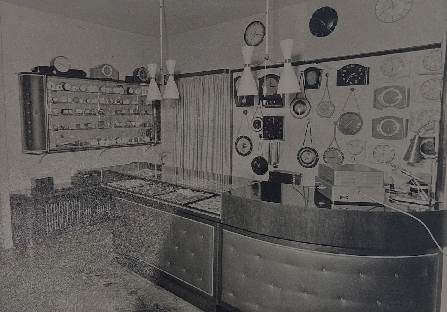 Historisches Interieur von Juwelier Stein