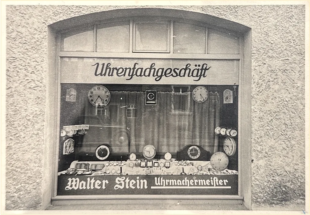 Walter Stein, Uhrmachermeister der Familie Stein